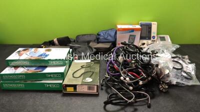 Mixed Lot Including BP Meters and Stethoscopes