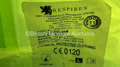 3 x Respirex Chemical Protective Suits *1 In Photo, 3 in Total* - 5