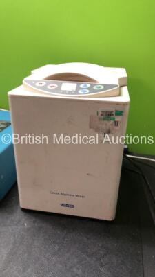 Mixed Lot Including 1 x Dinamap Critikon Dinamap 1846 SX Vital Signs Monitor with BP Cuff and Hose (Powers Up) 1 x Med Next Hose Drill with 3 x Attachments and 1 x Footswitch, 1 x Explor X 65 Dental X Ray Head (Damaged-See Photo) 1 x Cavex Alginate Mixer - 4