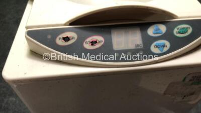 Mixed Lot Including 1 x Dinamap Critikon Dinamap 1846 SX Vital Signs Monitor with BP Cuff and Hose (Powers Up) 1 x Med Next Hose Drill with 3 x Attachments and 1 x Footswitch, 1 x Explor X 65 Dental X Ray Head (Damaged-See Photo) 1 x Cavex Alginate Mixer - 9