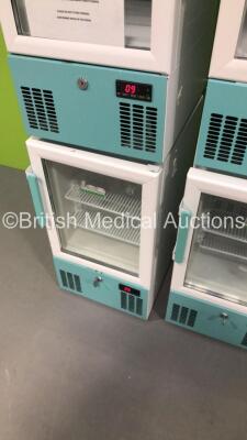 4 x LEC Medical Fridges * In Cage * (3 x Power Up,1 x Powers Up with Error-See Photos) - 6