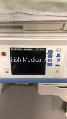 Drager Air-Shields Isolette C2000 Infant Incubator with Mattress (Draws Power - Blank Screen) - 2