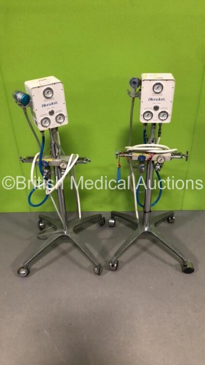 2 x Blendox Inhalation Antalgic Gas Blenders