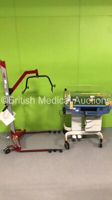 Mixed Lot Including 1 x Molift Partner Electric Patient Hoist with Controller (No Power) and 1 x Drager Babytherm Infant Warmer (Spares and Repairs)