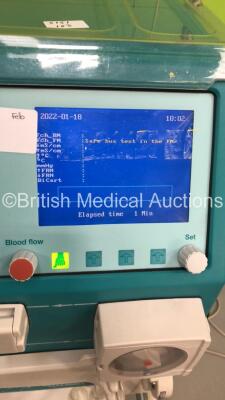 2 x Gambro AK 200 Ultra S Dialysis Machines Software Version 11.20 with Hoses (Both Power Up - 1 x with Blank Screen - See Pictures) *S/N 21764 / 19612* - 2