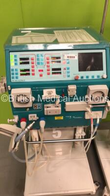 2 x Gambro AK 200 Ultra S Dialysis Machines Software Version 11.20 with Hoses (Both Power Up - 1 x with Blank Screen - See Pictures) *S/N 21764 / 19612* - 4