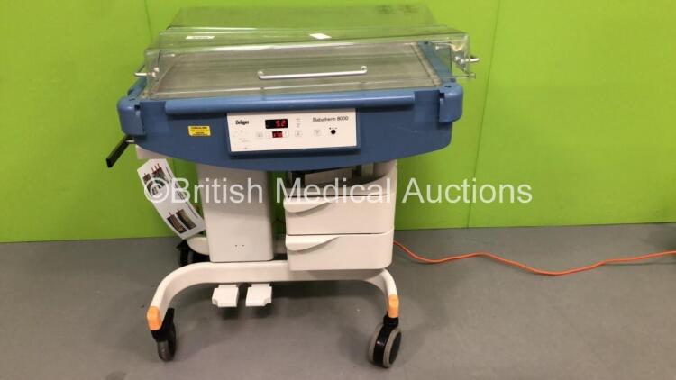 Drager Babytherm 8000 Incubator (Incomplete) *S/N ARKM-0002*