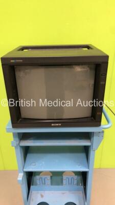 Sony Trinitron Monitor on Stand (Powers Up) *S/N NA* - 2