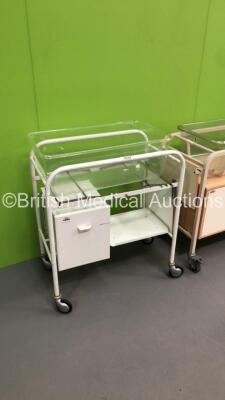 2 x Bedside Cots - 3