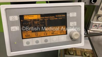 Datex-Ohmeda Aestiva/5 Anaesthesia Machine with Datex-Ohmeda Aestiva Ventilator Software Version 3.2,Datex-Ohmeda Monitor, Module Rack with M-NESTPR Multiparameter Module with NIBP, P1, P2, T1, T2, ECG/Resp and SPO2 Options, M-CAiOV Gas Module with Spiro - 3