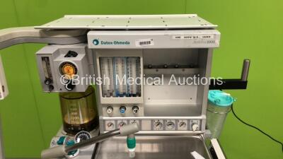 Datex-Ohmeda Aestiva/5 Anaesthesia Machine with Datex-Ohmeda Aestiva Ventilator Software Version 3.2,Datex-Ohmeda Monitor, Module Rack with M-NESTPR Multiparameter Module with NIBP, P1, P2, T1, T2, ECG/Resp and SPO2 Options, M-CAiOV Gas Module with Spiro - 4