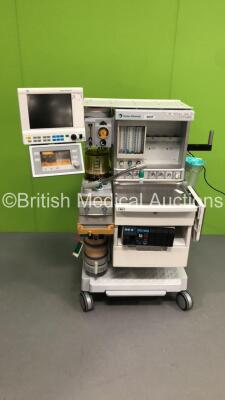 Datex-Ohmeda Aestiva/5 Anaesthesia Machine with Datex-Ohmeda Aestiva Ventilator Software Version 3.2,Datex-Ohmeda Monitor, Module Rack with M-NESTPR Multiparameter Module with NIBP, P1, P2, T1, T2, ECG/Resp and SPO2 Options, M-CAiOV Gas Module with Spiro - 7