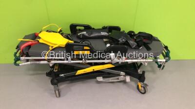 Ferno Pegasus Hydraulic Ambulance Stretcher with Mattress (Hydraulics Tested Working) - 3