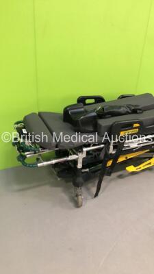 Ferno Megasus Heavy Duty Hydraulic Ambulance Stretcher with Mattress and Head Rest (Hydraulics Tested Working) - 2