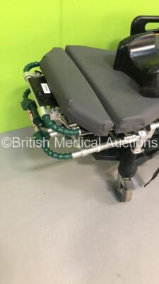 Ferno Megasus Heavy Duty Hydraulic Ambulance Stretcher with Mattress and Head Rest (Hydraulics Tested Working) - 3