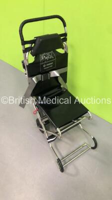 1 x Ferno Compact Evacuation Chair with 1 x Ferno Compact 2 Track Attachment * Stock Photo Taken * - 3