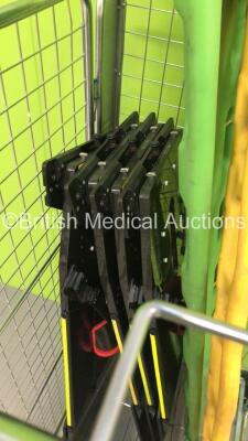 Cage of 4 x Sinmed BV Radiotherapy Breast Boards and 2 x Spinal Boards (Cage Not Included) - 4