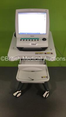 Edan F9 Express Maternity /. Fetal Monitor on Stand (Powers Up) *S/N 560163-M17614090003* **Mfd 2017**