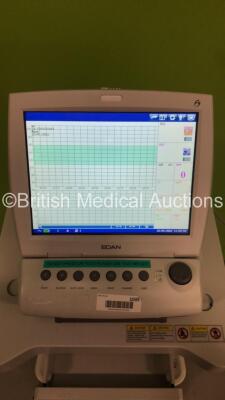 Edan F9 Express Maternity /. Fetal Monitor on Stand (Powers Up) *S/N 560163-M17614090003* **Mfd 2017** - 2