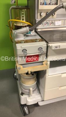 Datex-Ohmeda Aestiva/5 Anaesthesia Machine with Datex-Ohmeda Aestiva/5 with SmartVent Software Version 4.5 PSVPro, Bellows, Absorber and Hoses (Powers Up) *S/N AMRJ02775* - 4