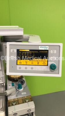 Datex-Ohmeda Aestiva/5 Anaesthesia Machine with Datex-Ohmeda Aestiva 7900 SmartVent Software Version 4.8 PSVPro, Bellows, Absorber and Hoses (Powers Up) *S/N AMRR00235* - 5