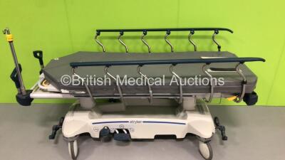 Stryker Emergency Trolley with Mattress (Hydraulics Tested Working) - 2