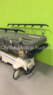 Stryker Emergency Trolley with Mattress (Hydraulics Tested Working) - 4