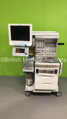 Datex-Ohmeda Aestiva/5 Anaesthesia Machine with Datex-Ohmeda 7900 SmartVent Software Version 4.8 PSVPro, Datex-Ohmeda Patient Monitor, Module Rack, Bellows, Absorber and Hoses (Powers Up) *S/N AMRQ00457*