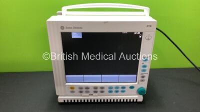 GE Datex-Ohmeda F-CM1-05 Anaesthesia Monitor with 1 x E-INTPSM Module (Powers Up) *Mfd 2010-02* **SN 6608034**