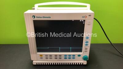 GE Datex-Ohmeda F-CM1-03 Anaesthesia Monitor (Powers Up) *Mfd 2004-06* **SN 5169681**