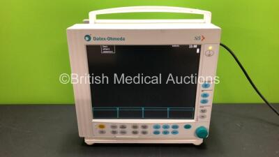 GE Datex-Ohmeda F-CM1-04 Anaesthesia Monitor (Powers Up) *Mfd 2005* **SN 6000894**