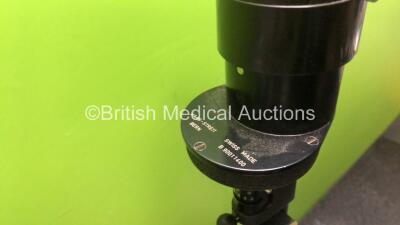 Keeler Haag Streit B90011400 Slit Lamp (Untested Due to Missing Power Supply with No Eyepieces *SN U90011400* - 2