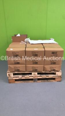 Pallet of 27 x Boxes of Disposable White Aprons (1000 Per Box - Size 700x1170mm)