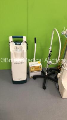 Mixed Lot Including Walker Filtration LaserVac 850 Smoke Evacuator,Labcold Fridge,OxyLitre Mobile Suction Pump,Xltek Lamp on Stand,SAM 12 Suction Pump,Over The Bed Table and Patient Examination Lamp - 2