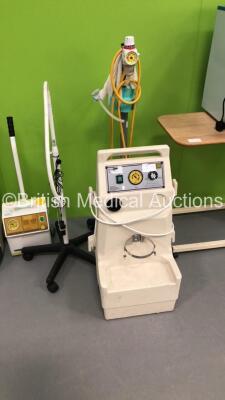 Mixed Lot Including Walker Filtration LaserVac 850 Smoke Evacuator,Labcold Fridge,OxyLitre Mobile Suction Pump,Xltek Lamp on Stand,SAM 12 Suction Pump,Over The Bed Table and Patient Examination Lamp - 3