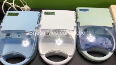 Job Lot of 6 x Various Nebulisers *19A2110128 - 09AA230186* - 3