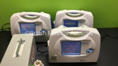 Mixed Lot Including 3 x IVAC Negative Pressure Wound Units (All Power Up, 1 with Flickering Screen) 1 x Radiplast AB Biopty Unit and 1 x Olympus HPU-20 Heat Probe Unit with Olympus CD-120U Cable (Powers Up with E1 Fault) - 2