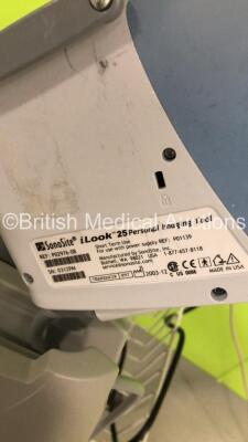 SonoSite iLook 25 Portable Ultrasound Scanner Ref P02976-08 Boot Version 10.80.100.019 ARM Version 10.80.100.021 with 1 x Transducer/Probe on Stand (Powers Up) * SN 031ZPM * * Mfd Dec 2003 * - 7