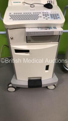 Siemens Arcadis Varic Mobile X-Ray C-ARM Model No 10143406 with Dual Screen Image Intensifier,Exposure Hand Trigger,Footswitch,Key and Sony Hybrid Graphic Printer UP-990AD (Powers Up with Error-See Photos-Key Included) * SN 12978 * * Mfd 2010 * *IR327* - 6