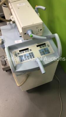 Siemens Arcadis Varic Mobile X-Ray C-ARM Model No 10143406 with Dual Screen Image Intensifier,Exposure Hand Trigger,Footswitch,Key and Sony Hybrid Graphic Printer UP-990AD (Powers Up with Error-See Photos-Key Included) * SN 12978 * * Mfd 2010 * *IR327* - 14