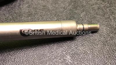 2 x Stryker 5400-015-000 Core Micro Drill Handpieces with 2 x Handpiece Cords *SN 1912609703, 1905224503* **5238-894** - 3