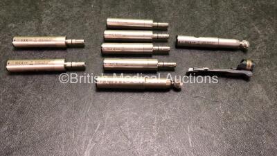 Job Lot of Handpieces Including 2 x Stryker Core Ref 5400-015-000 Micro Drill Handpieces, 4 x Stryker 5400-15 Core Micro Drill Handpieces, 1 x Stryker 5400-34 Core Sagittal Saw Handpiece and 1 x Stryker 5400-034-000 Handpiece *SN 1928803533, 2009008823, 2