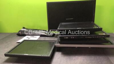 Mixed Lot Including 1 x Ferno Pedi Mate Model 678 Sling and 6 x Dell Monitors