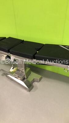 Eschmann MR Manual Hydraulic Operating Table with Cushions * Complete * (Hydraulics Tested Working) - 5