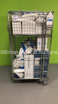 Cage of Mixed Consumables Including Drager CLIC Absorber 800+, Pennine X-Ray Ryles Tubes and Medex Transtar Kids Kit 45cm Closed Blood Sampling Sets (Out of Date - Cage Not Included) - 2