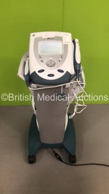 Chattanooga Intelect Mobile Therapy Unit Model 2776 Version 2.2 with 2 x Handpieces (Powers Up) *S/N T21698*