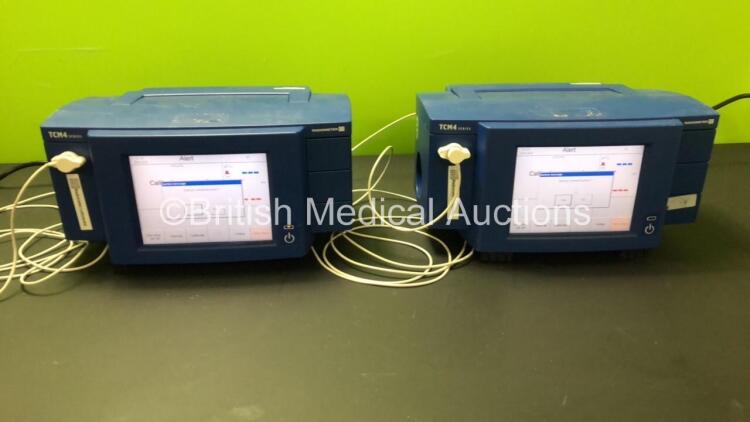 2 x Radiometer TCM4 Series Transcutaneous Monitors