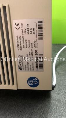 Mixed Lot Including 1 x Welch Allyn Spot Vital Signs Patient Monitor with 1 x Hose (Powers Up when Tested with Stock Power Supply-Power Supply Not Included) 1 x Medi Rent BV Centrifuge (Powers Up) 1 x Optima 8590 Carital Mattress Pump (Powers Up) *SN 2120 - 7