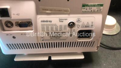 Mixed Lot Including 1 x Mindray Datascope Trio Patient Monitor Including ECG, SpO2, T1, NIBP and Printer Options (Powers Up) Eschmann TDB60 Electrosurgical Diathermy Unit with 1 x Footswitch (Powers Up with Cracked Casing-See Photo) 1 x Hospital Lamp Supp - 7