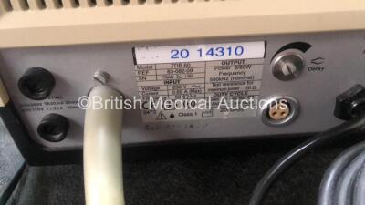 Mixed Lot Including 1 x Mindray Datascope Trio Patient Monitor Including ECG, SpO2, T1, NIBP and Printer Options (Powers Up) Eschmann TDB60 Electrosurgical Diathermy Unit with 1 x Footswitch (Powers Up with Cracked Casing-See Photo) 1 x Hospital Lamp Supp - 8